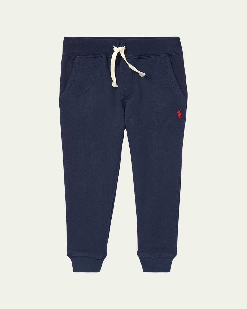 Boy's Fleece Jogger Pants, Size 2-7